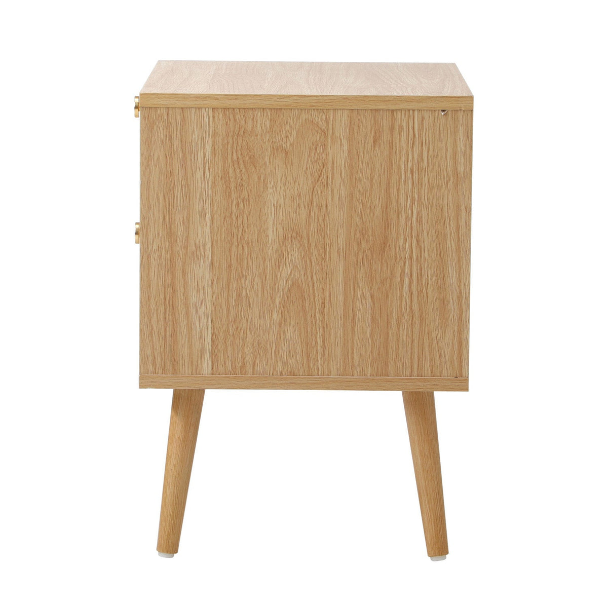 BT-OLIV-2D-WD Living Fusion Vesta 2 Drawer Rattan Bedside Table