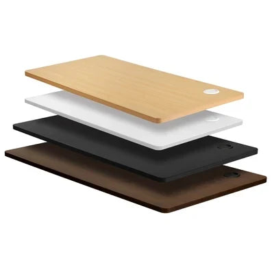 Scratched DB-SLIM-14-WH Oikiture Standing Desk Top Adjustable Electric Desk Board Computer Table White