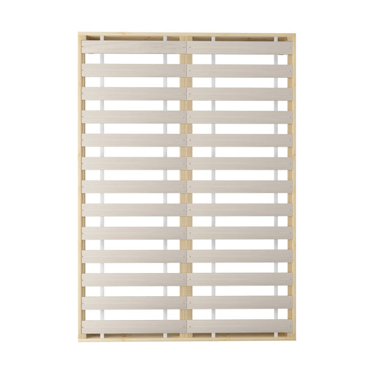 Oikiture Bed Frame Double Single King Single Size Wooden Timber Mattress Base