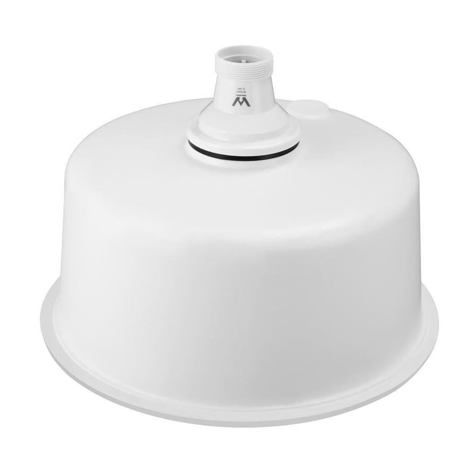 GSK-430R-WH Kitchen Granite Sink Stone Bathroom Basin Sink Single Bowl Under/Top Mount