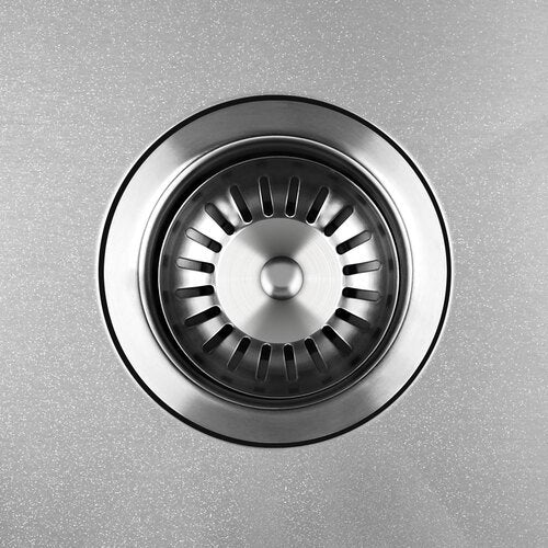 SSK-C-4444-SI Welba Kitchen Sink 44X44CM Stainless Steel Single Bowl Basin With Waste Silver