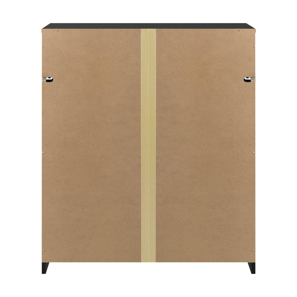 COD-PURI-5D-BK Living Fusion Robin 5 Drawer Chest