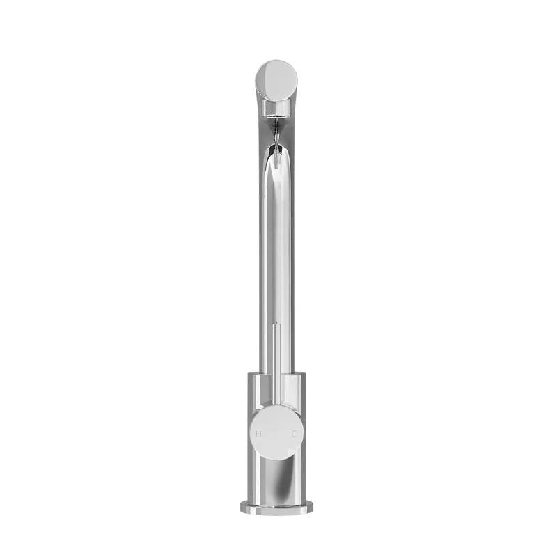 POKF-ST-314-CH Welba Kitchen Mixer Tap Pull Out Faucet Sink Basin Brass Swivel 2 Modes Chrome