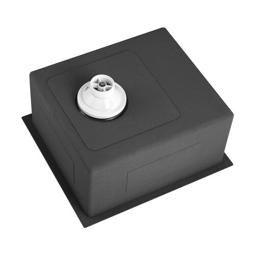 SSK-C-4444-SI Welba Kitchen Sink 44X44CM Stainless Steel Single Bowl Basin With Waste Silver