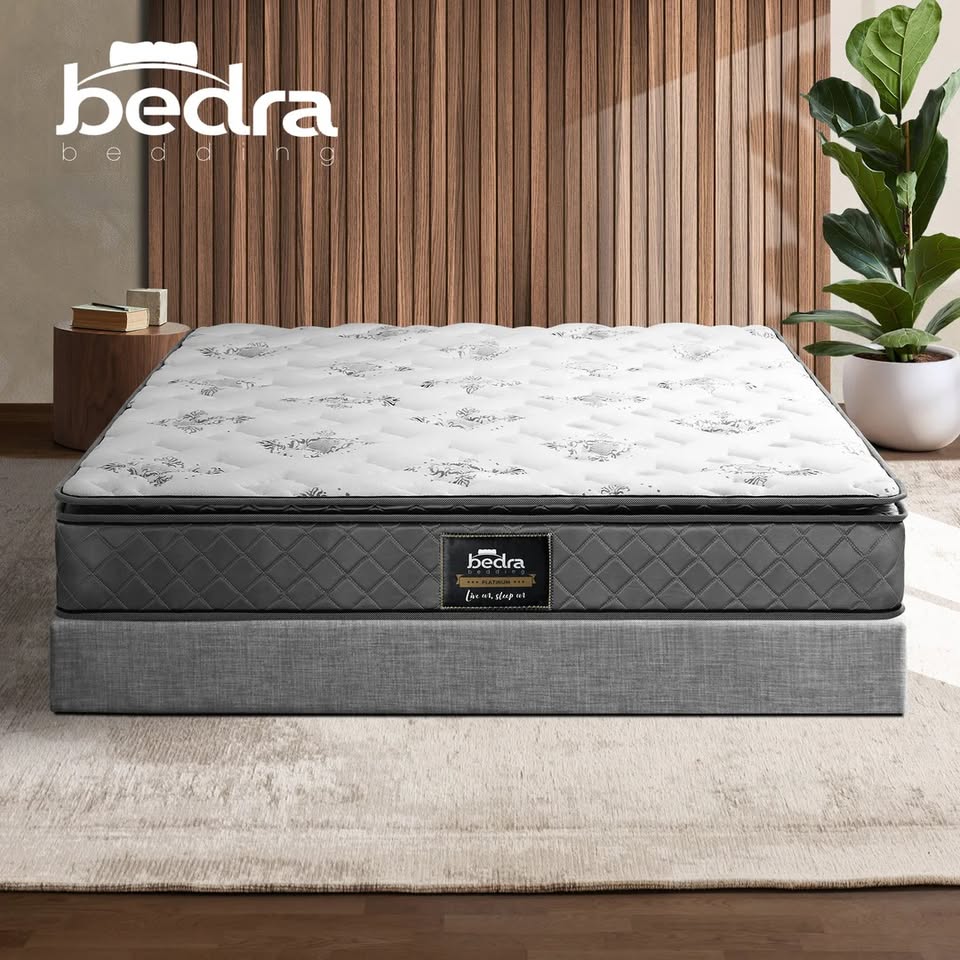 MAT-A8-SENA-D Double Mattress Breathable Luxury Bed Bonnell Spring Foam Medium 21cm