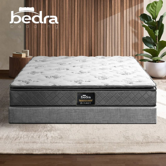 MAT-A8-SENA-D Double Mattress Breathable Luxury Bed Bonnell Spring Foam Medium 21cm
