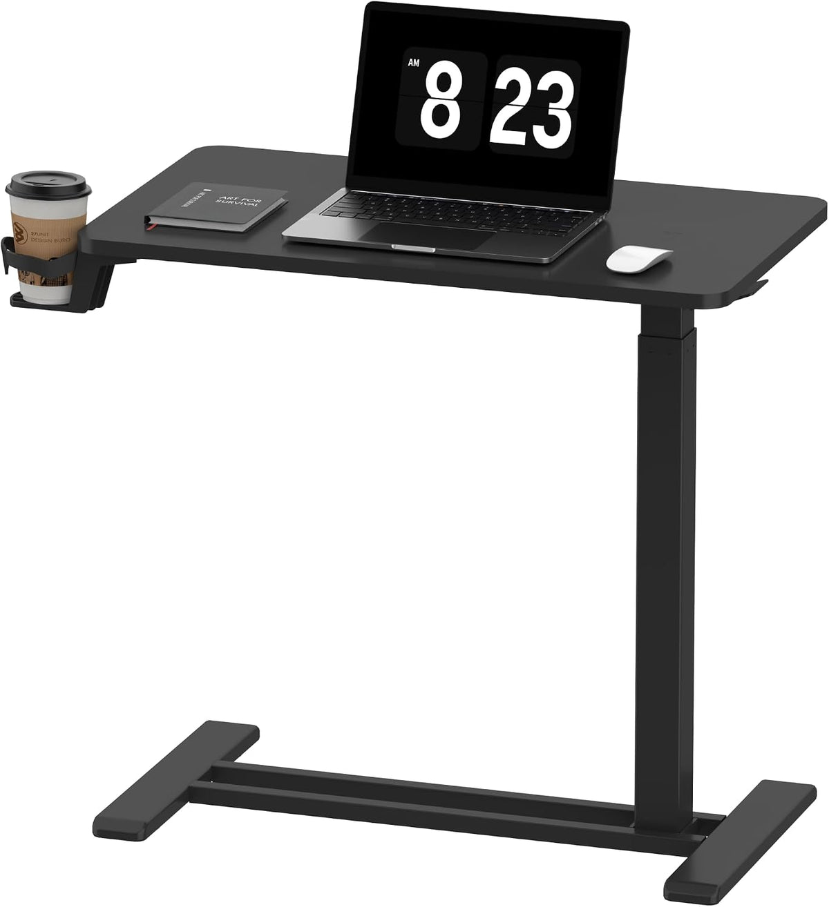 H7B-2816-AU FlexiSpot 28" W x 16" D Multi-functional Adjustable Side Table H7 Black