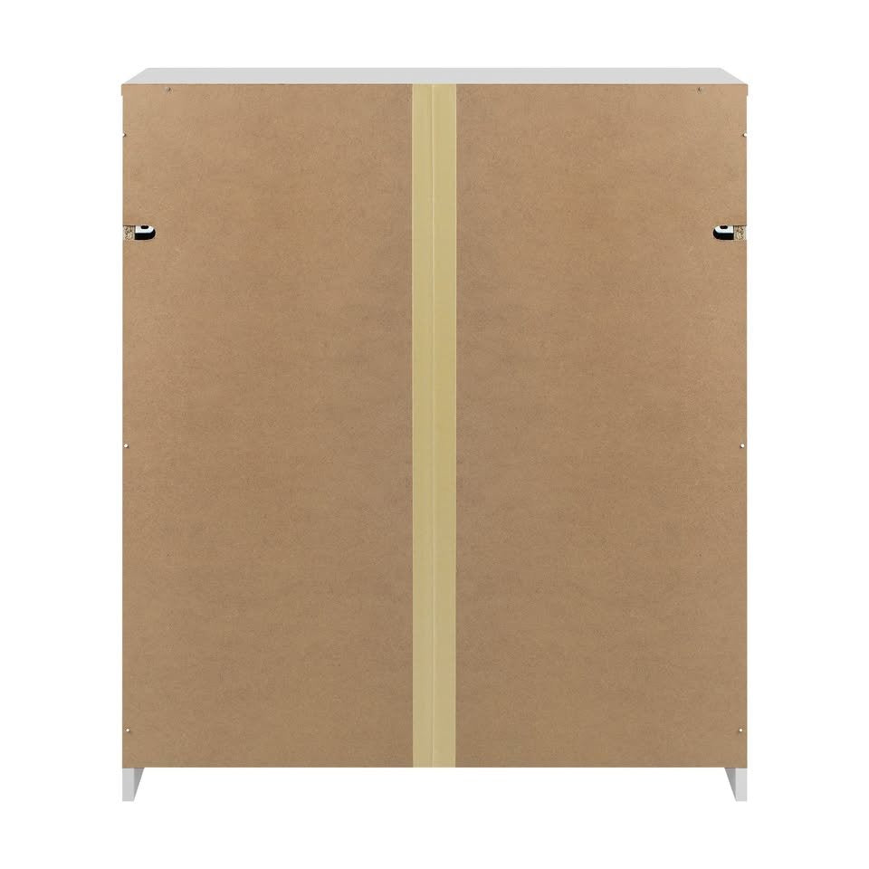 COD-PURI-5D-WH-AB Robin 5 Drawer Chest White Color