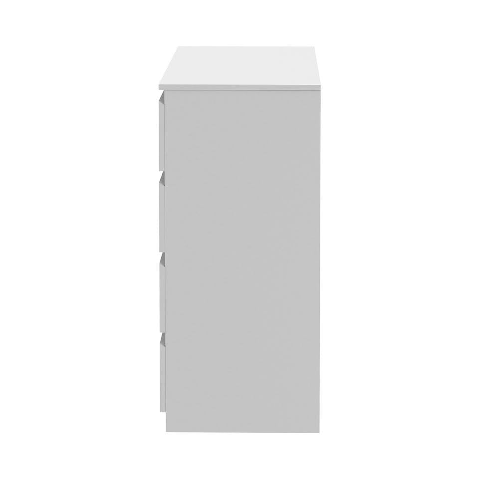 COD-PURI-5D-WH-AB Robin 5 Drawer Chest White Color