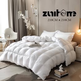 ZU-MQ1001-Q ZUNI Microfiber Quilt 420GSM Duvet Doona Winter Summer Soft Quilt Queen