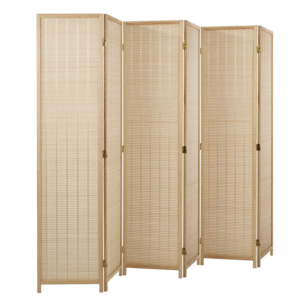 RD-BM-NTL-6P-WD Living Fusion 6 Panel Roche Bamboo Room Divider