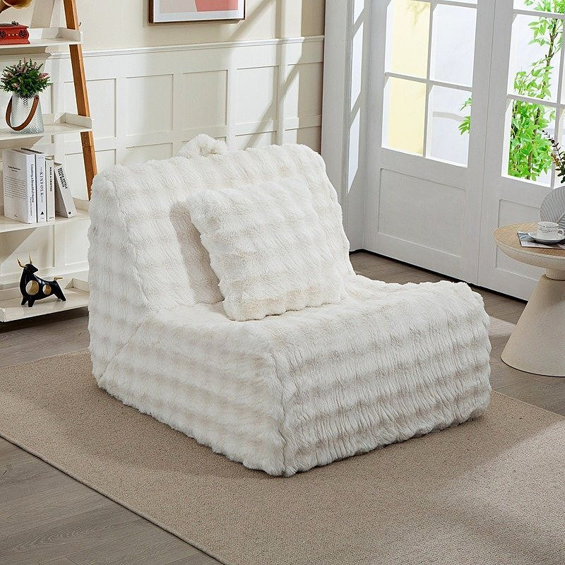 IHD-SF02-2-WH KOKOMO Fabric Occasional Chair White