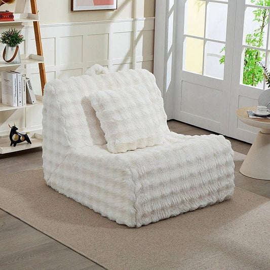 IHD-SF02-2-WH KOKOMO Fabric Occasional Chair White