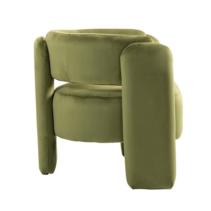 IHD-AC05B-GRE KINGSBURY Fabric Sofa Armchair Green