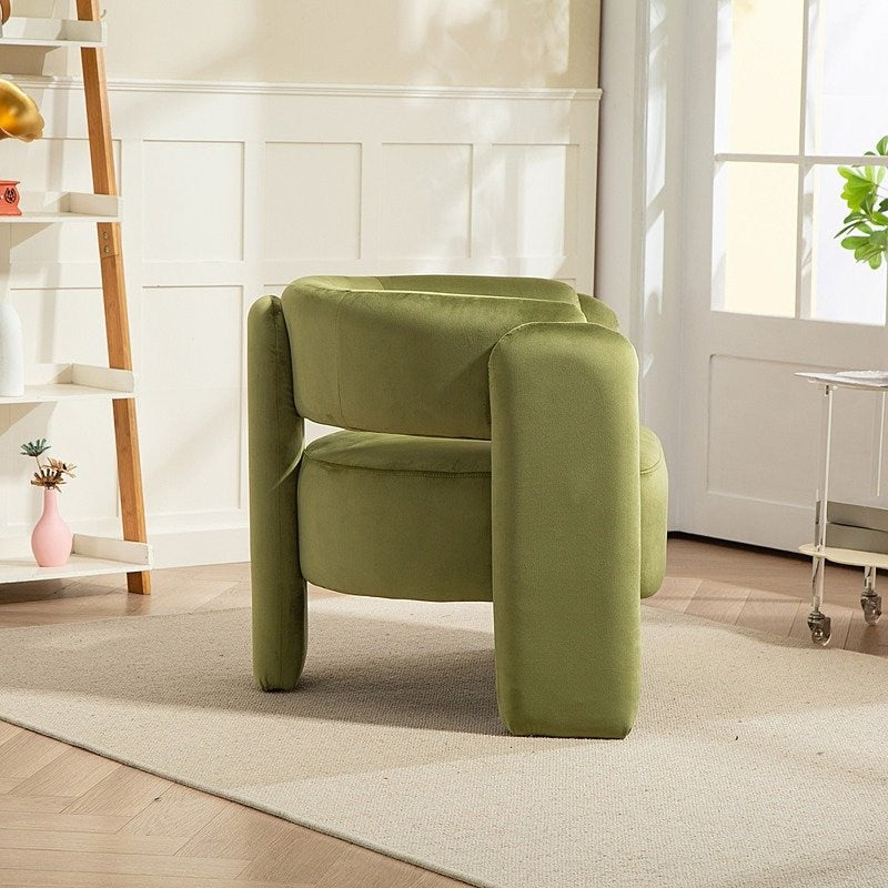 IHD-AC05B-GRE KINGSBURY Fabric Sofa Armchair Green