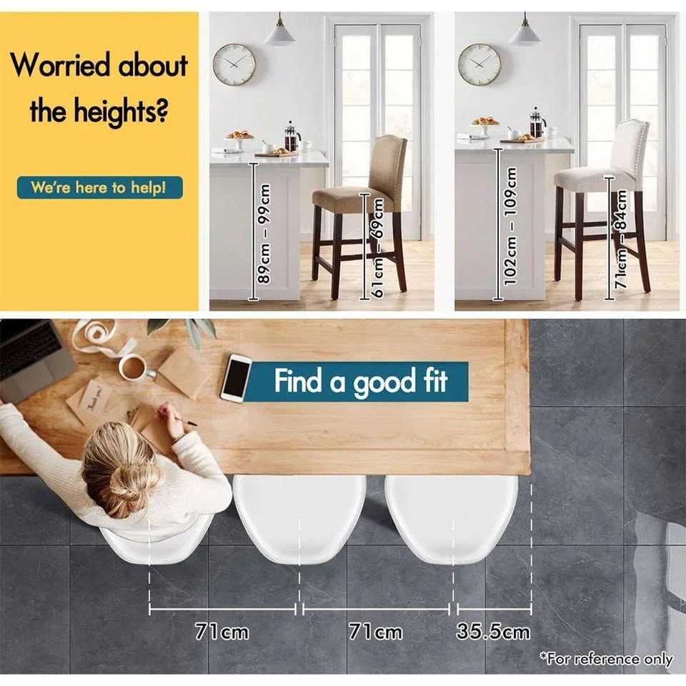 A-BAR-PETAL-WHX2 ALFORDSON 2x Bar Stools Modern Backless Gas Lift White