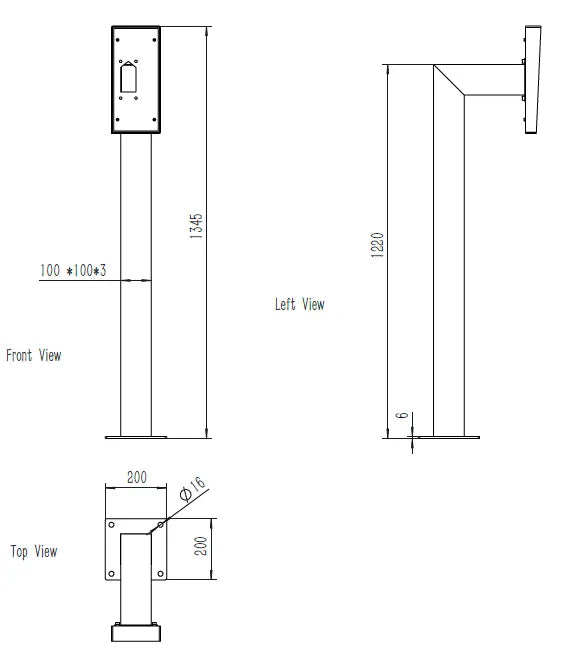 KVS-GOOP-C Card Reader - Intercom - Bollard