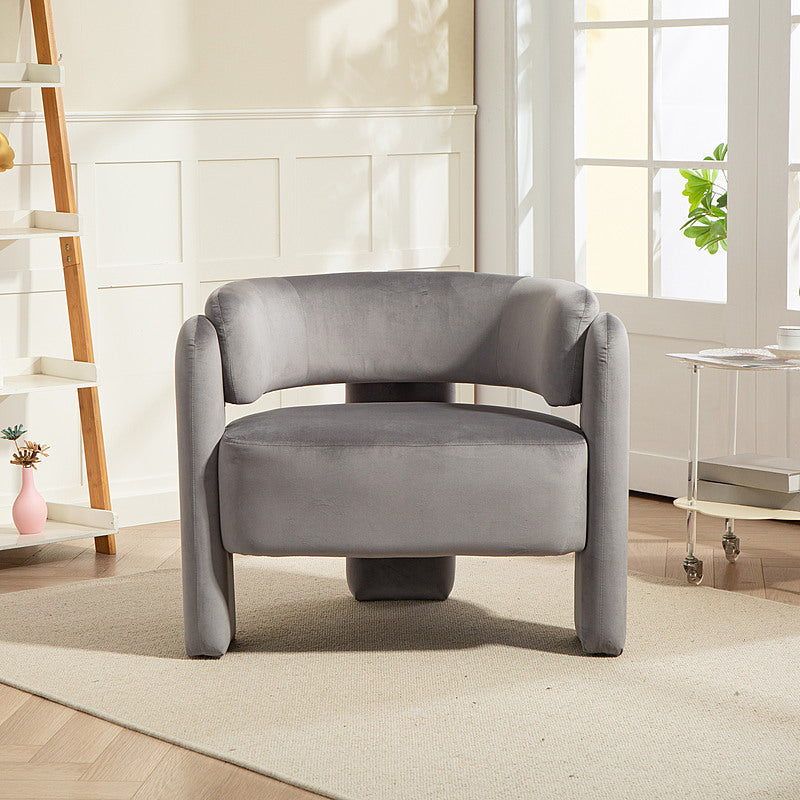 IHD-AC05B-GRY Grey Color KINGSBURY Fabric Sofa Armchair