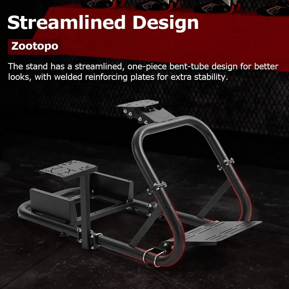 GS-54 Zootopo Alloy Steel Adjustable Sim Racing Cockpit Compatible with FANATEC CSL