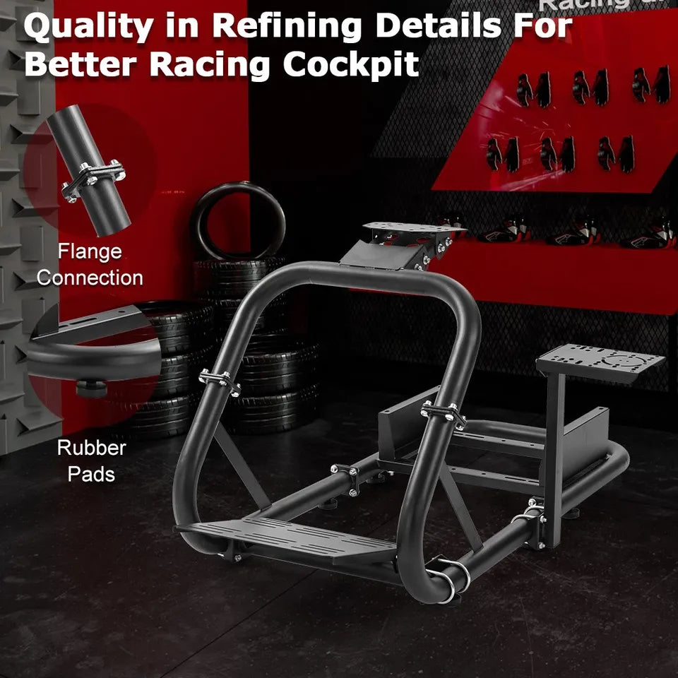 GS-54 Zootopo Alloy Steel Adjustable Sim Racing Cockpit Compatible with FANATEC CSL