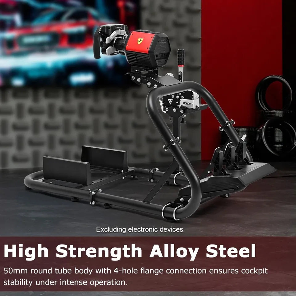 GS-54 Zootopo Alloy Steel Adjustable Sim Racing Cockpit Compatible with FANATEC CSL