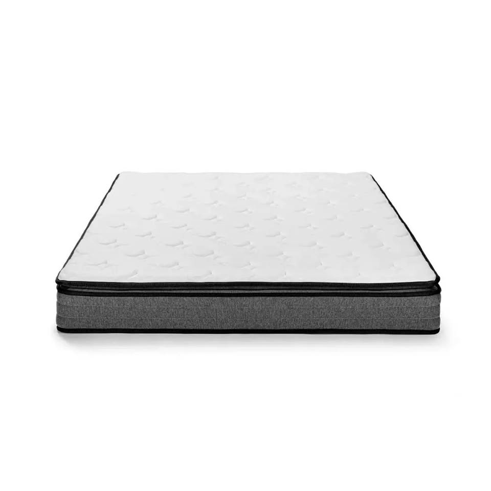 ELMT21BSPQA Ergolux 21cm Bonnell Spring Pillowtop Mattress Queen Size