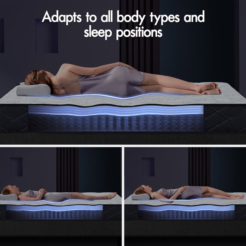 A-MATTRESS-MYLA-D STARRY EUCALYPT 16cm Mattress Bonnell Spring Double Size Tight Top Foam Mylah