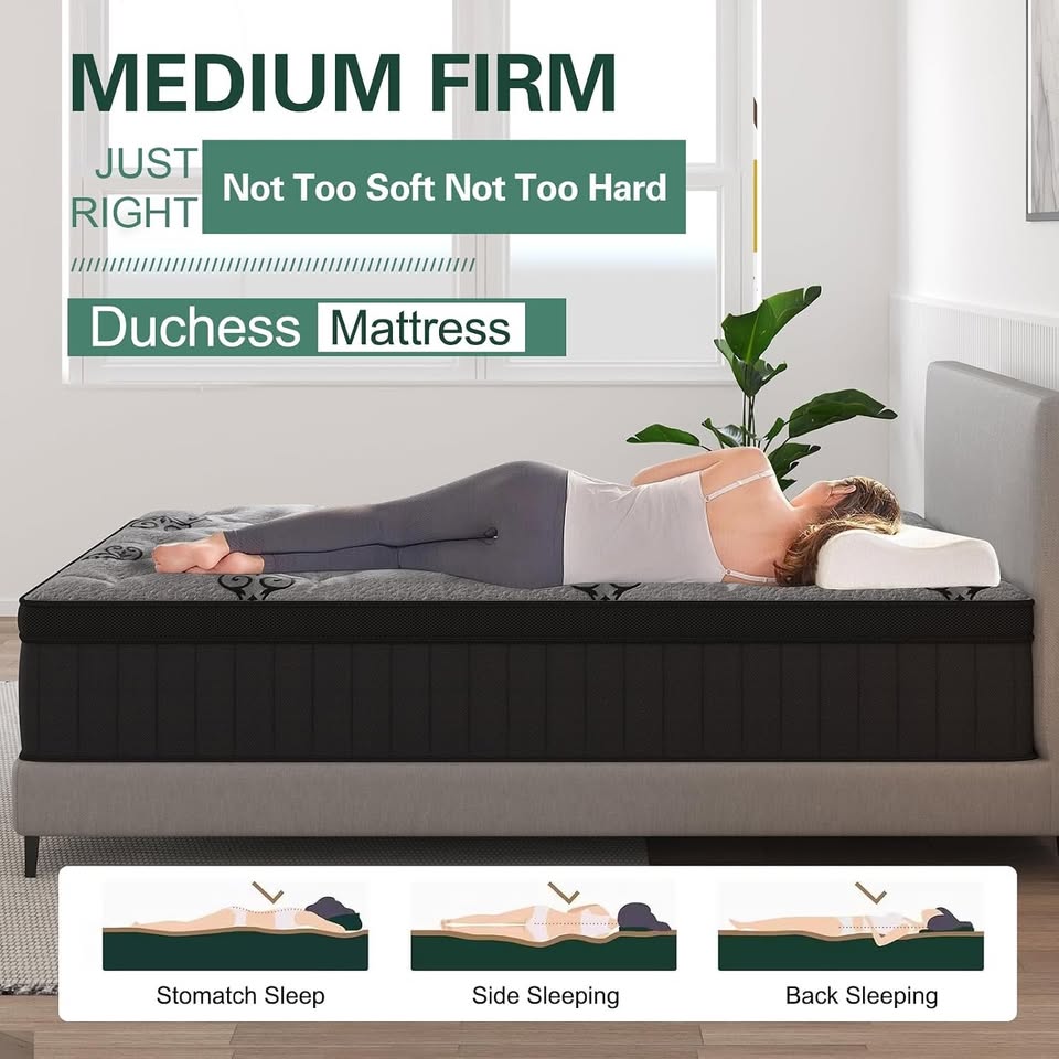 MHDU27-KS-1 Duchess 27cm Eurotop Hybrid King Single Mattress – Medium Firm