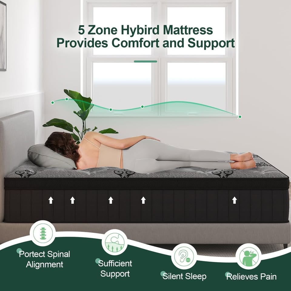 MHDU27-KS-1 Duchess 27cm Eurotop Hybrid King Single Mattress – Medium Firm