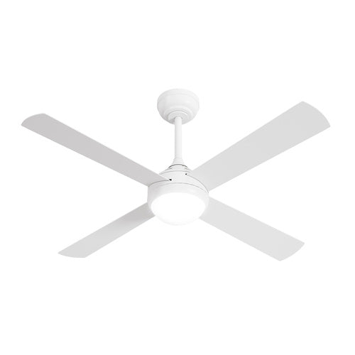 CF-A1-WH Vevare 52'' AC Ceiling Fan with Light Remote Control 4 Blades White