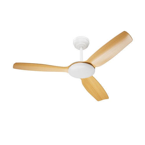 CF-A2-NL-NA-WH Vevare 52'' Ceiling Fan DC 3 ABS Blades Remote Control Timer Wood