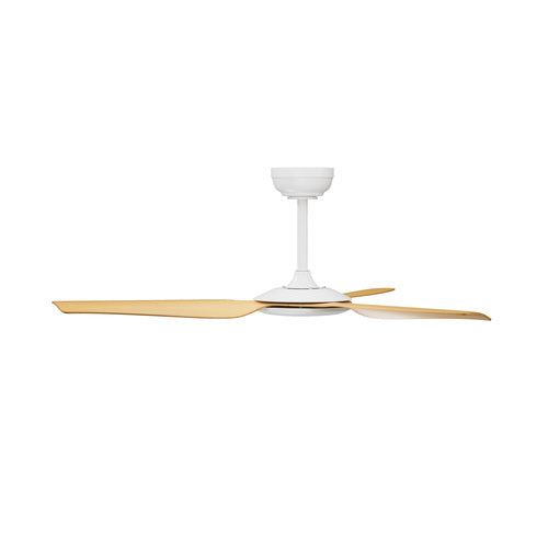 CF-A2-NL-NA-WH Vevare 52'' Ceiling Fan DC 3 ABS Blades Remote Control Timer Wood