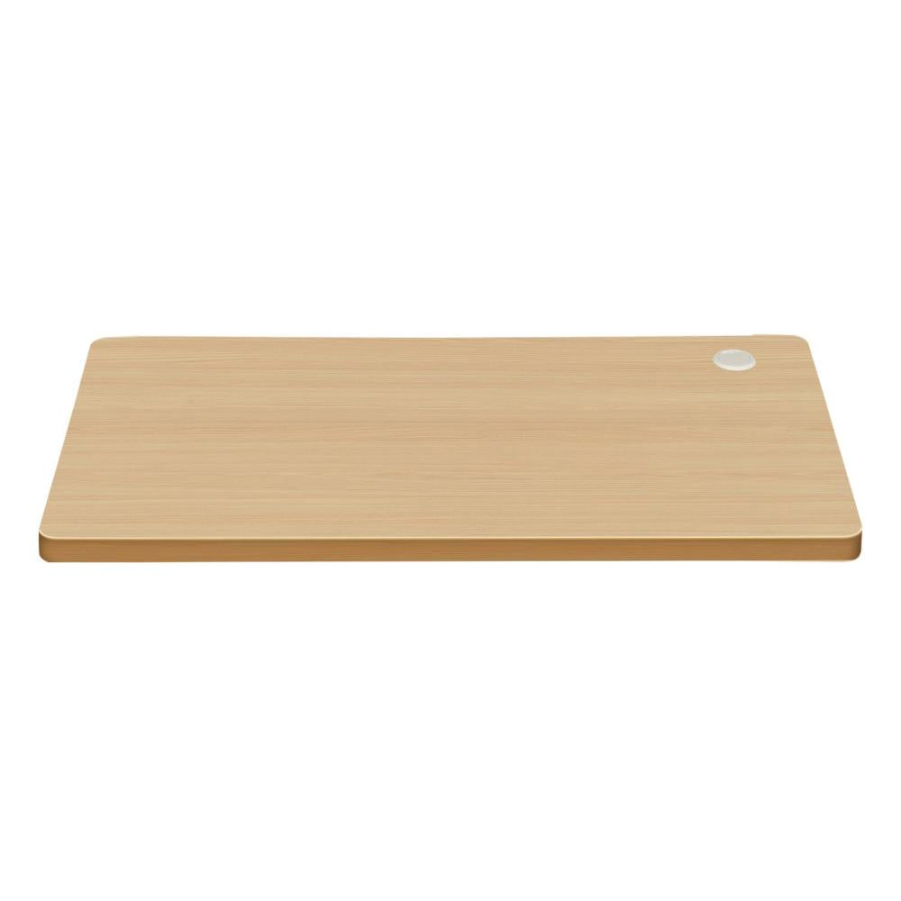 DB-15-OAK Oikiture Standing Desk Top with Drilled Hole Oak 150x75cm