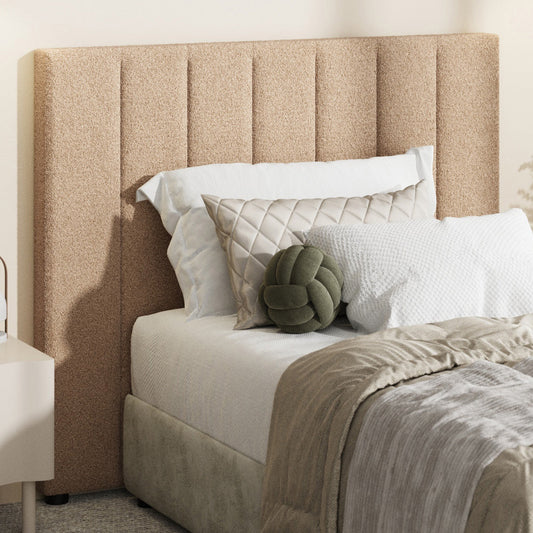 HB-EDDI-VV-LAT Latte Eloise Oversized Bouclé Bedhead