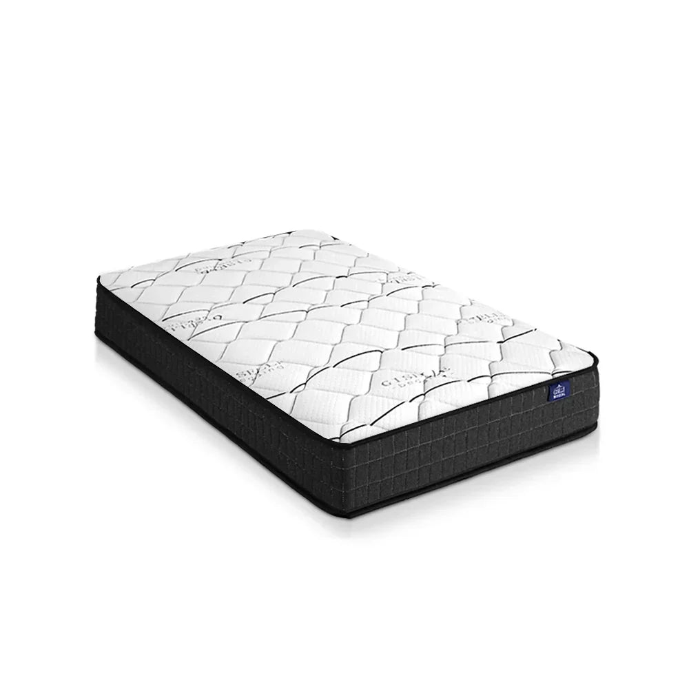 MATTRESS-B-GLAY-S Giselle Bedding 16cm Mattress Medium Firm Single