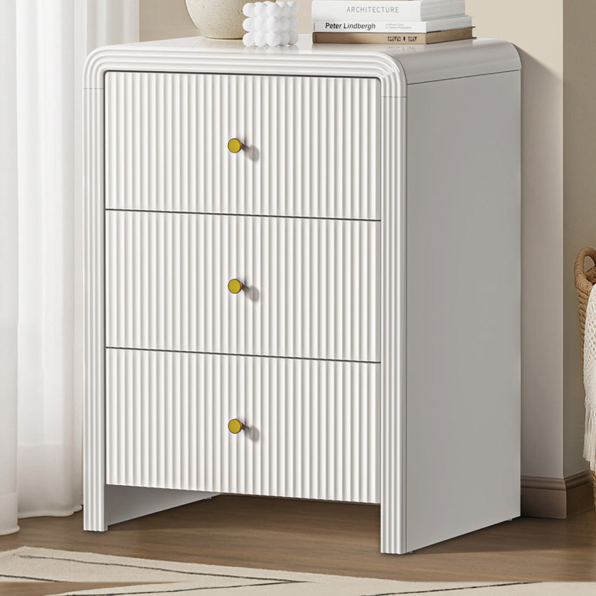 COD-GRACE-3D-WH Living Fusion Steffan 3 Drawer Chest