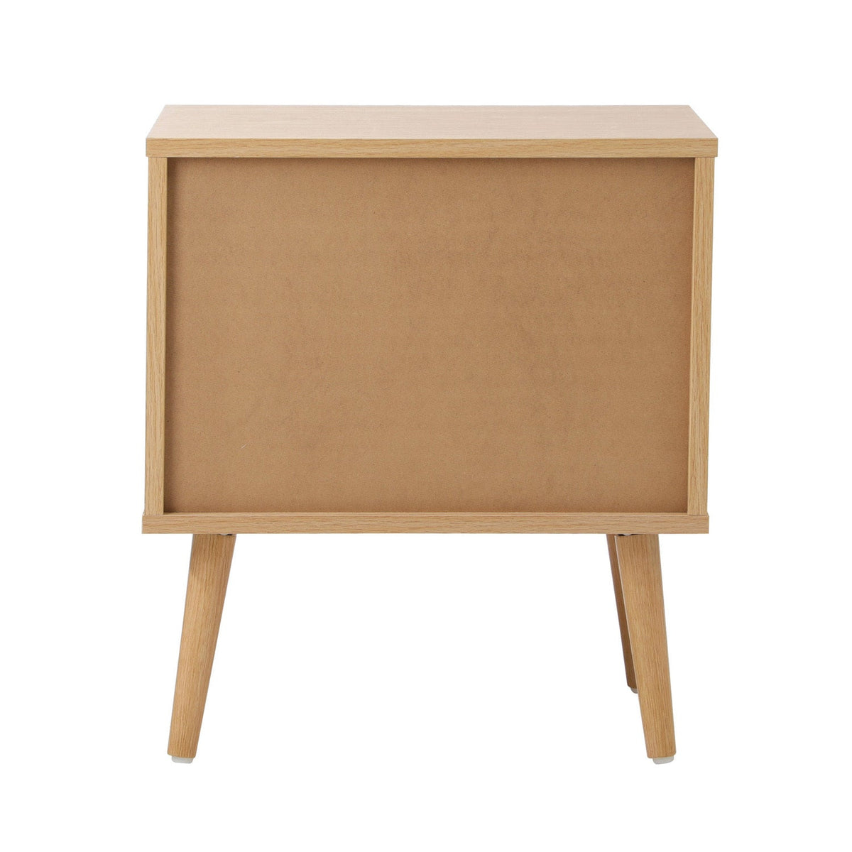 BT-OLIV-2D-WD Living Fusion Vesta 2 Drawer Rattan Bedside Table