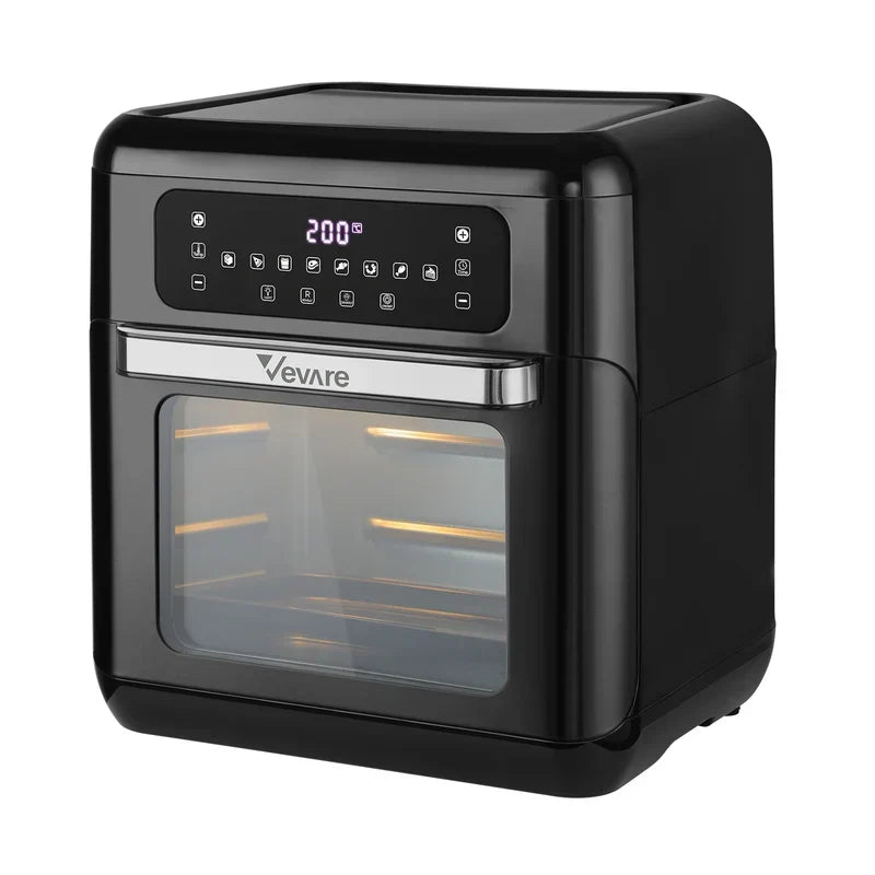 AF-A5-BK Vevare Air Fryer 12L Fryers Oven LCD Touch Oil Free Cooker 1500W Kitchen
