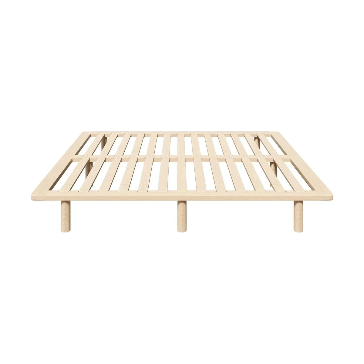BF-W-C1-KS-WD Oikiture Bed Frame King Single Wooden Bed Base