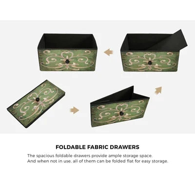 COD-TS-BOHEMI-7D Oikiture 7 Chest of Drawers Fabric Storage Cabinet Tower Dresser Lowboy