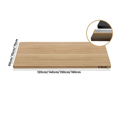 Scratched DB-SLIM-14-WH Oikiture Standing Desk Top Adjustable Electric Desk Board Computer Table White