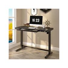 EW8B-AU FLEXISPOT EW8 Comhar Electric Standing Desk with Drawers Charging USB A to C Port, Height Adjustable 120 CM Whole-Piece Quick Install Home Office Computer Laptop Table with Storage (Black Top + Frame)