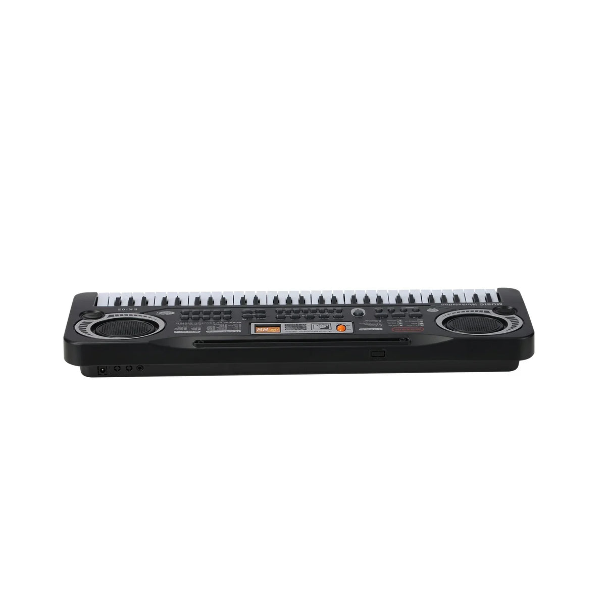 EK-02-BK Mazam 61 Keys Piano Keyboard Electronic Musical Kids Toy Gift With Microphone