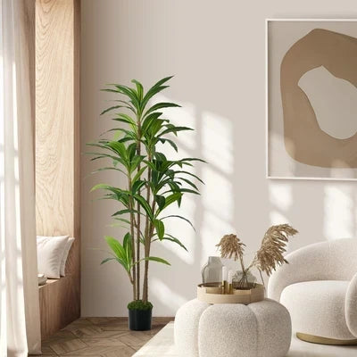 FP-A14-DFG-150 Livsip 150cm Artificial Dracaena Tree Realistic Potted Faux Plant Home Decor