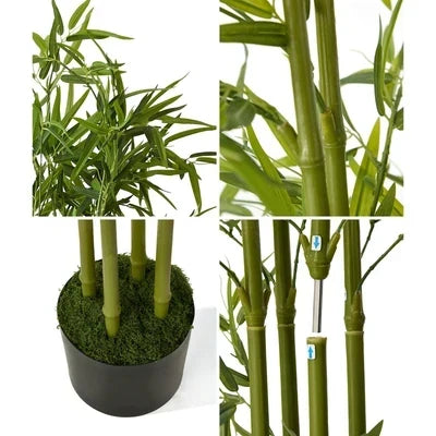 FP-A7-BM-150 Livsip 150cm Artificial Bamboo Tree Realistic Potted Faux Plant Home Decor