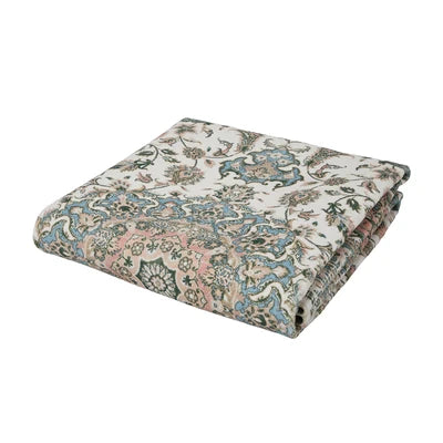 FR-PFW-PER-A-2838 Oikiture Vintage Persian Area Rug Washable Soft Low Pile Carpet 280X380cm