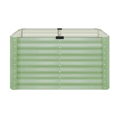 GB-73-12080-GN-2PC Livsip Garden Bed 240x80x73CM Raised Container Vegetable Planter Box Green