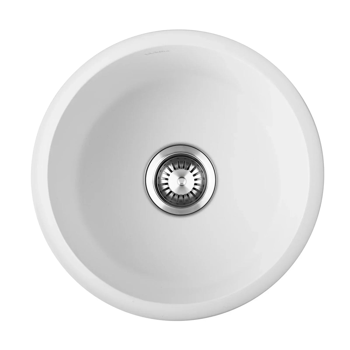 GSK-430R-WH Kitchen Granite Sink Stone Bathroom Basin Sink Single Bowl Under/Top Mount
