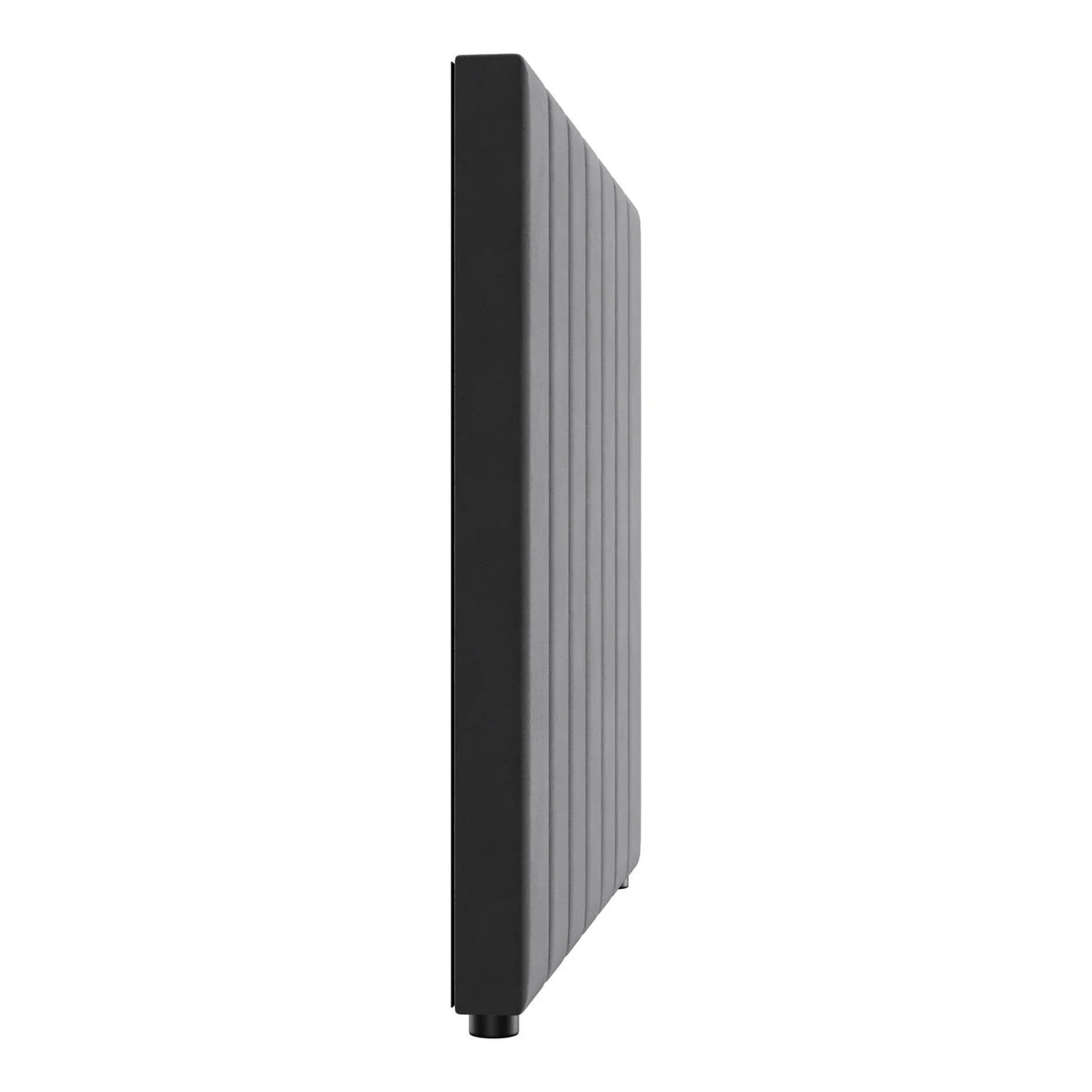 HB-EDDI-VV-GY Oikiture Bed Frame Headboard King Single Size Head Bedhead Grey Velvet