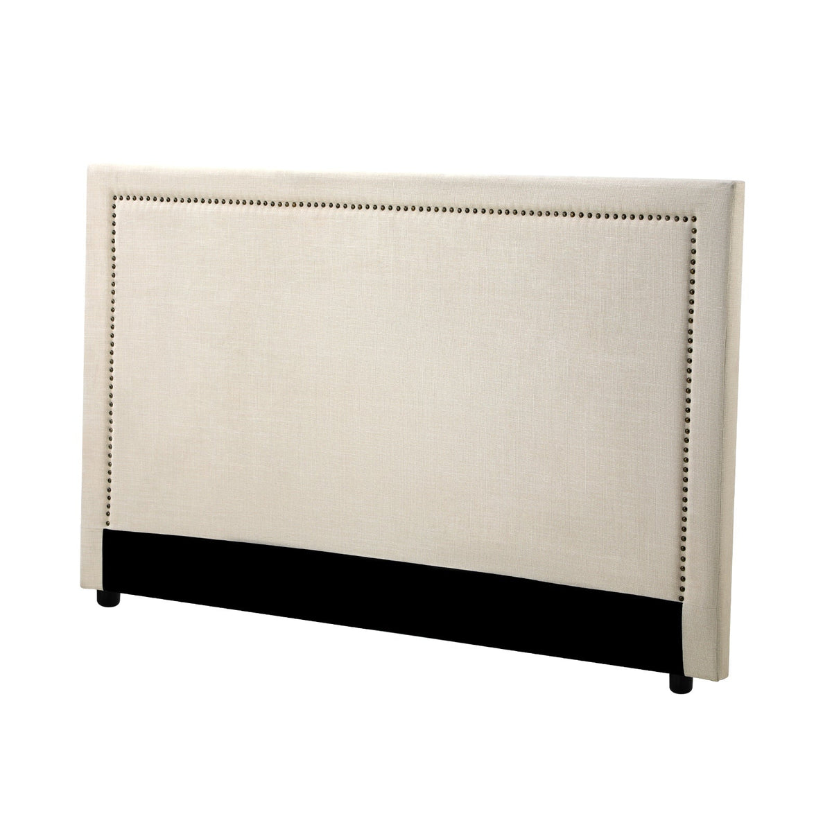 HB-ELLE-D-BG Oikiture Double Size Bed Headboard Bedhead Bedroom Furniture - Beige